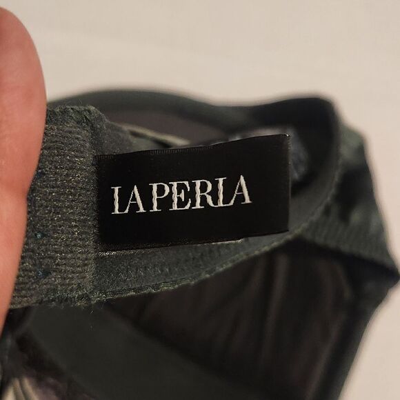 La Perla Green Lace Push Up Bra Size 34C - Picture 3 of 13